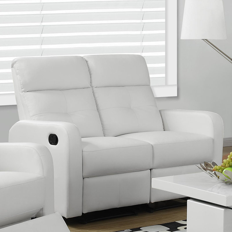 Monarch Specialties Inc. Reclining Loveseat & Reviews Wayfair